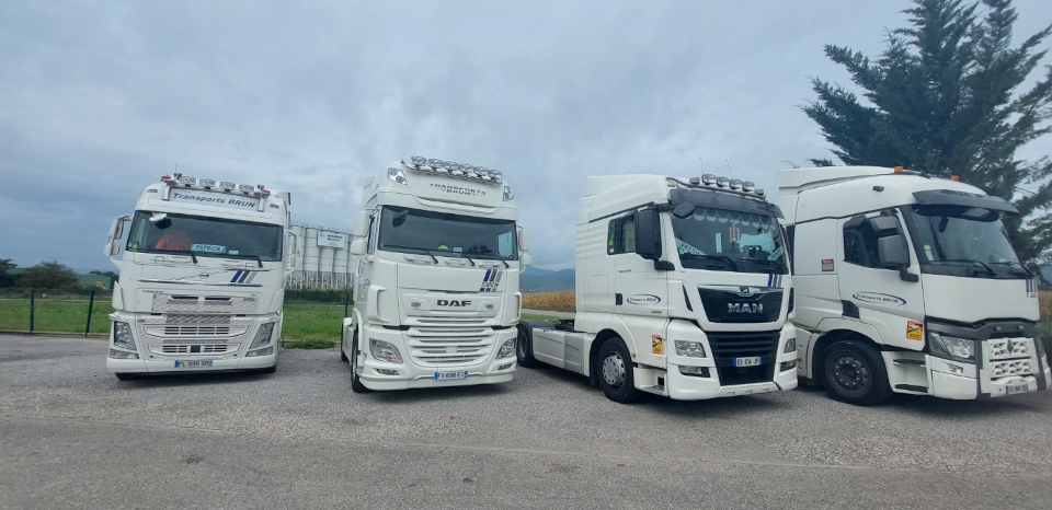 Transports Brun - Transport routier de marchandises par plateau - Haut-Rhin (Alsace)