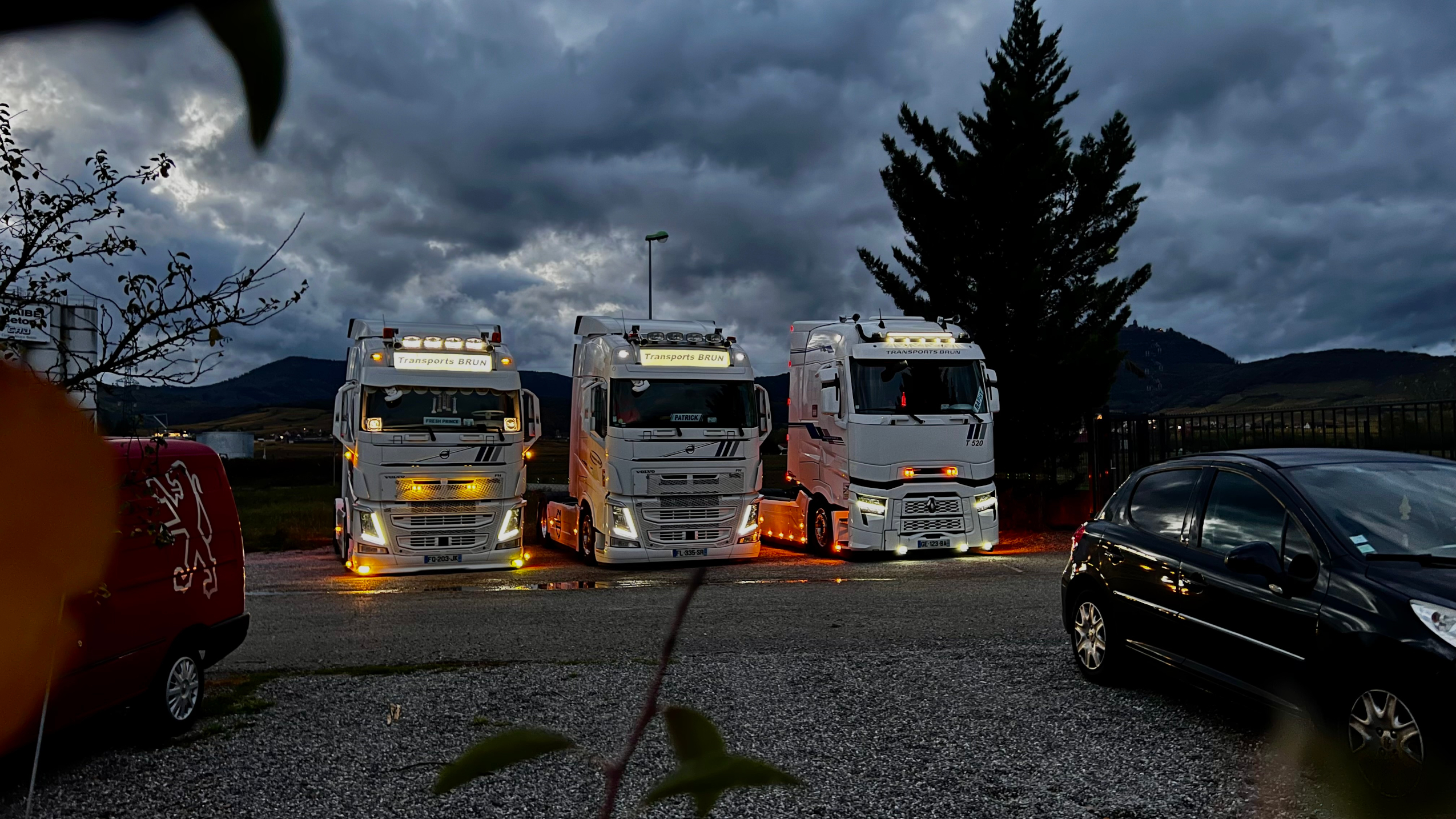 Transports Brun - Transport routier de marchandises par plateau - Haut-Rhin (Alsace)