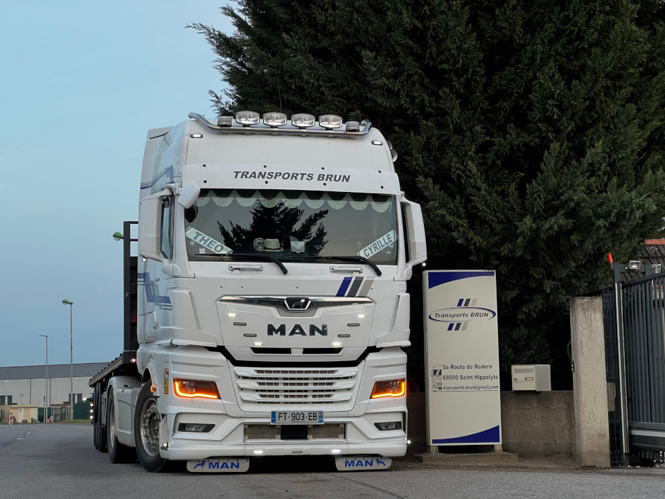 Transports Brun - Transports routiers de gros oeuvre et fret interurbains